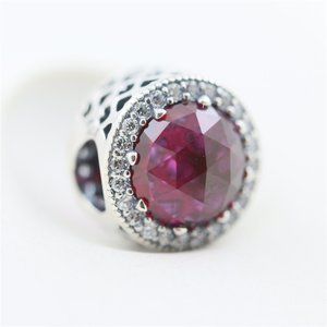 Sparkling Cerise Pink Charm